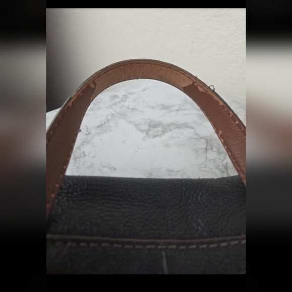 Fossil Black Leather Backpack - Picture 9 of 12
